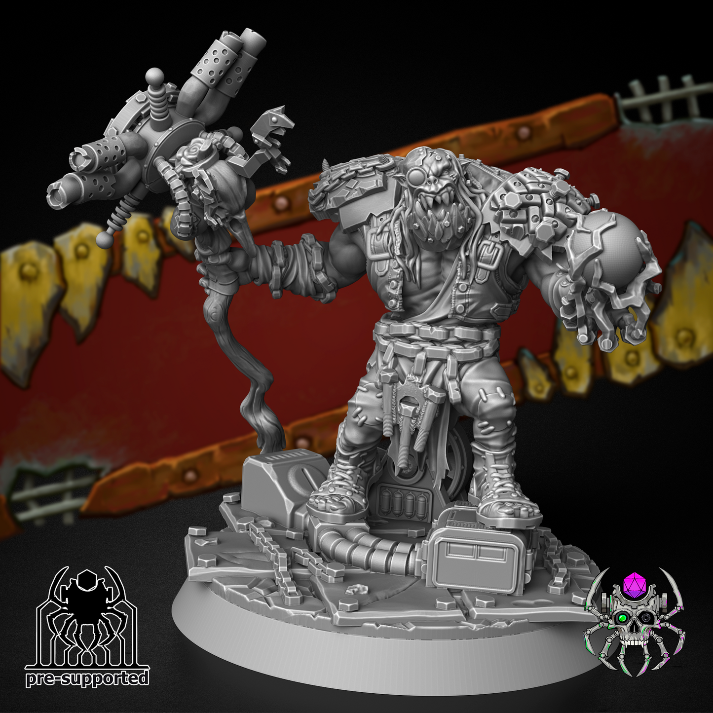 Storm Caller Ork- Eight Legs Miniatures