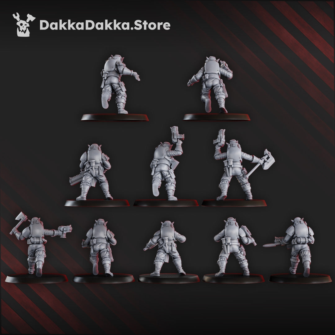 Gorggrot Tactic Squad (x10)- DakkaDakka Store