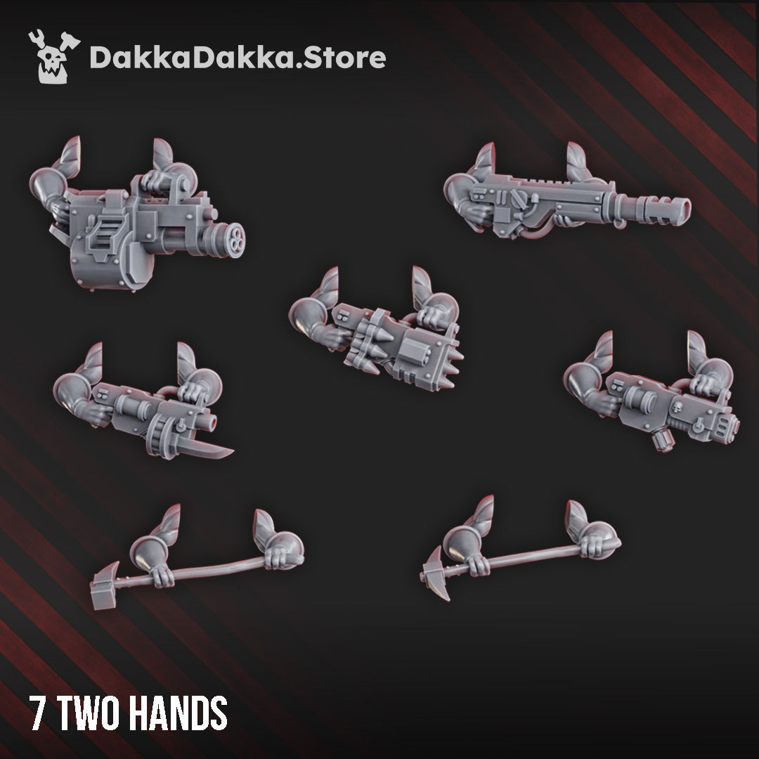 Swarm of Miner Rats (build kit)- DakkaDakka Store