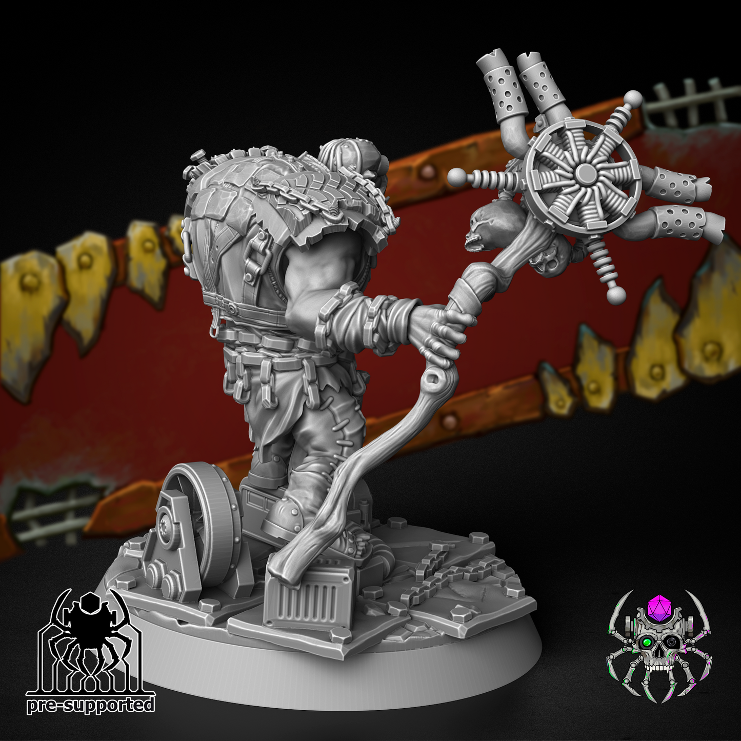 Storm Caller Ork- Eight Legs Miniatures