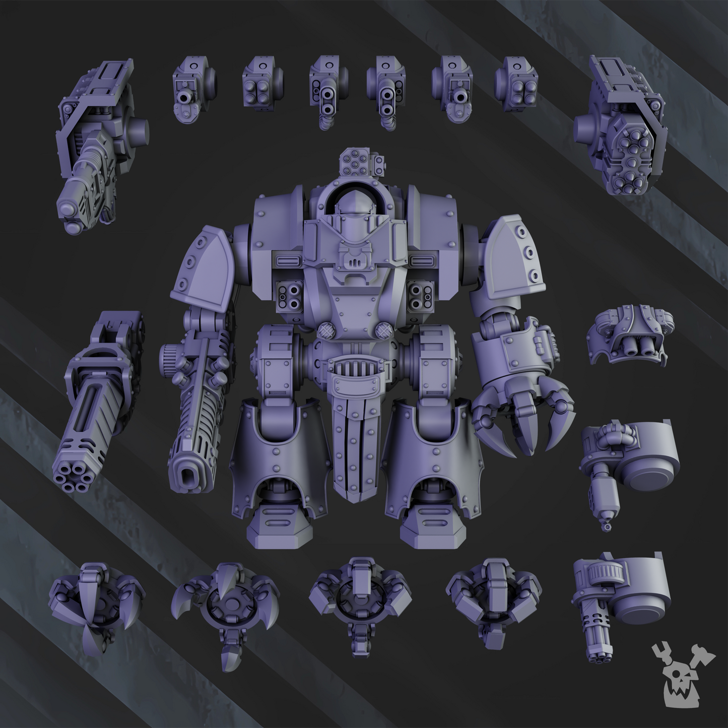 Space Knights Heavy Walker- DakkaDakka Store