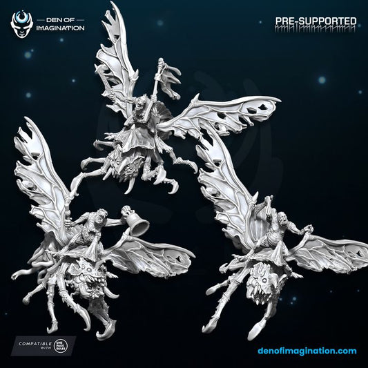 Chaos Plague - Demons on Flies Unit- Wild Mesh