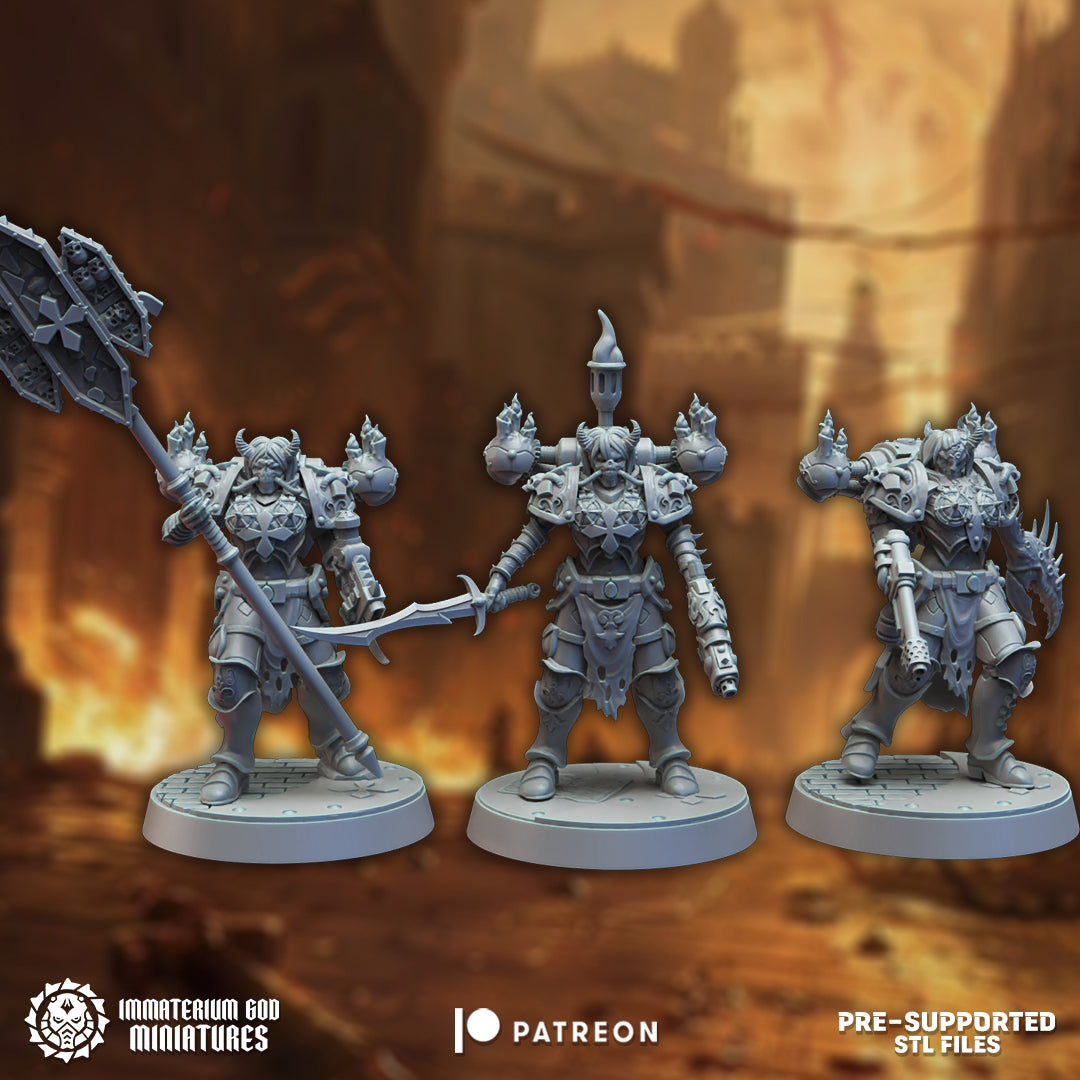 Doomed nuns (6models)- Immaterium God