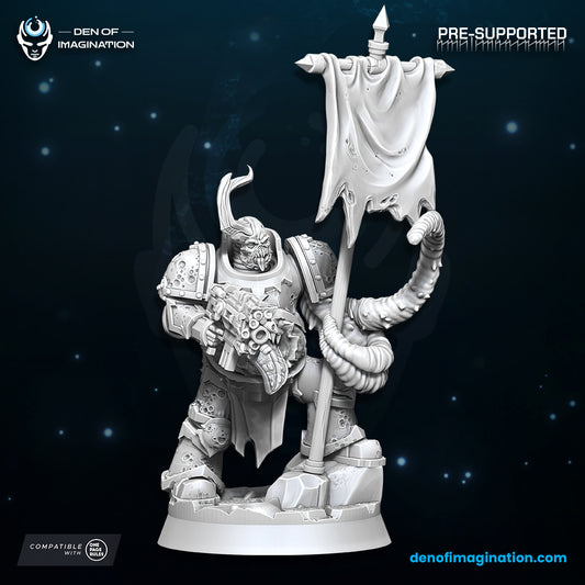 Chaos Plague - Icon Bearer Multipart Set- Wild Mesh