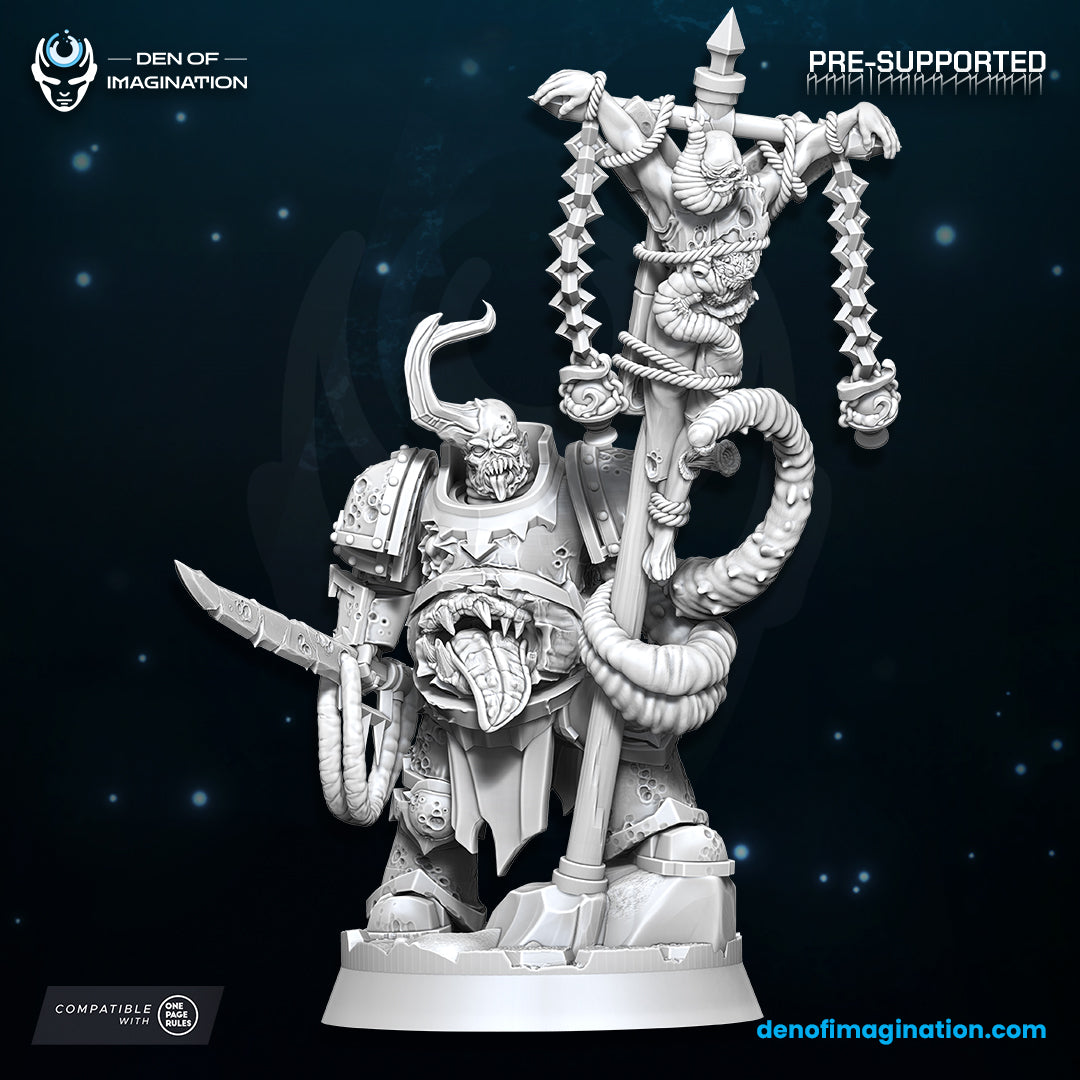 Chaos Plague - Icon Bearer Multipart Set- Wild Mesh