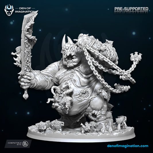 Chaos Plague - Great Plague Demon Multipart Set- Wild Mesh