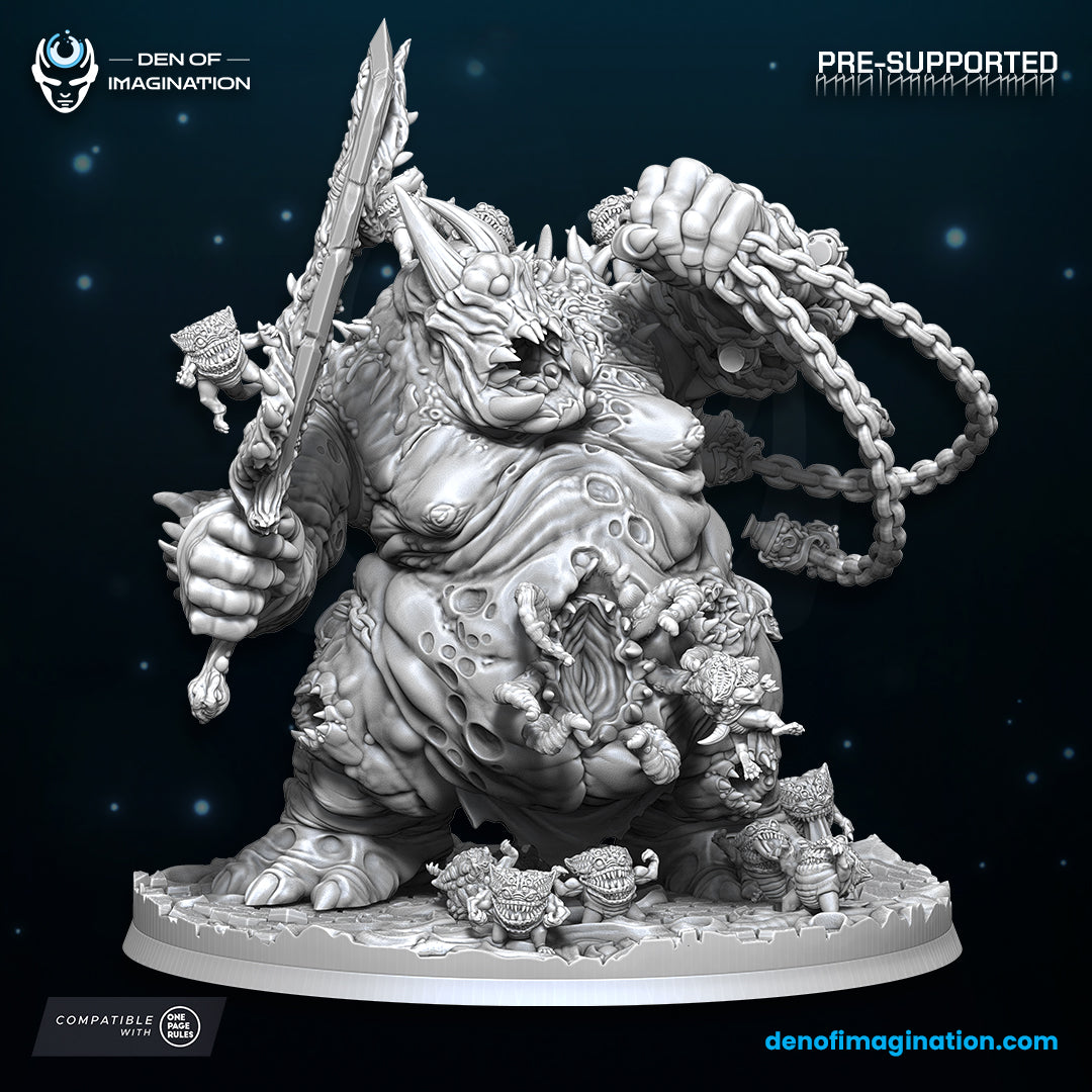Chaos Plague - Great Plague Demon Multipart Set- Wild Mesh
