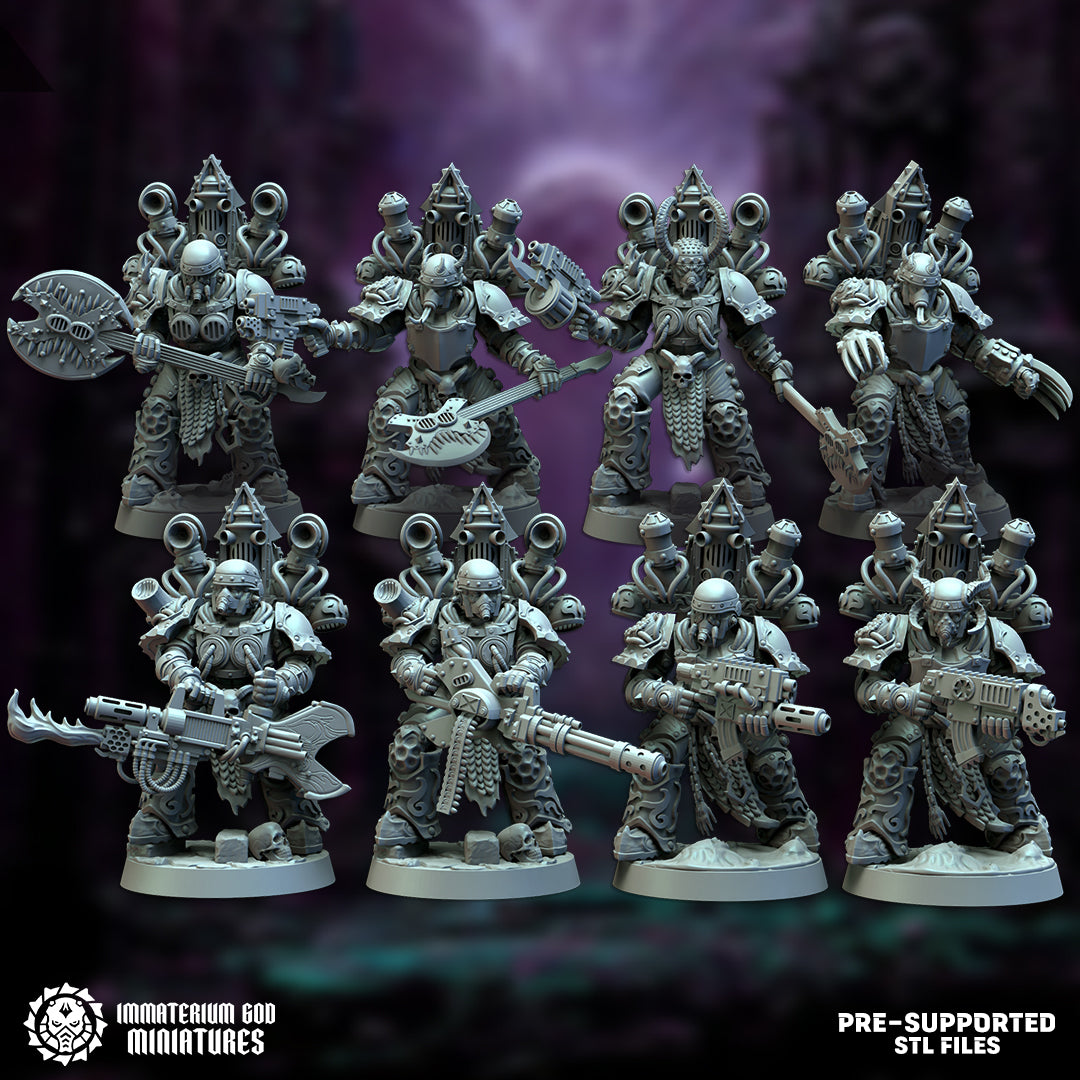 Surgeon mutants set (8 poses)- Immaterium God