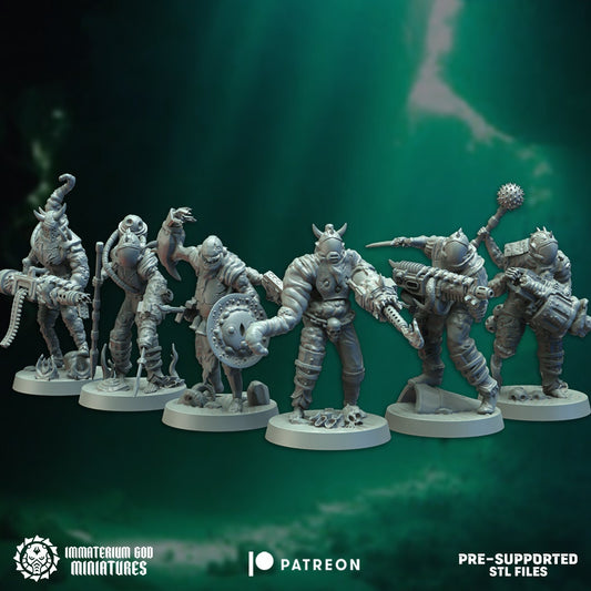 Noxius gunners (6 models) -Immaterium God - Echoes from the Abyss Vol. IV