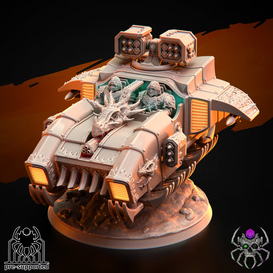 Flame Lizards Hover Speeder (BuildKit) - Eight Legs Miniatures