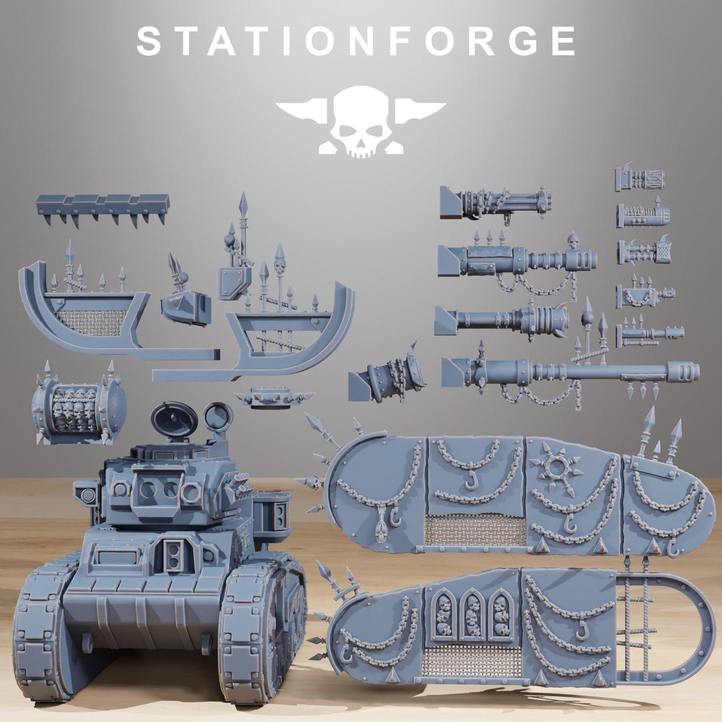 GrimGuard Light Tank Corrupted Conversion- Station Forge