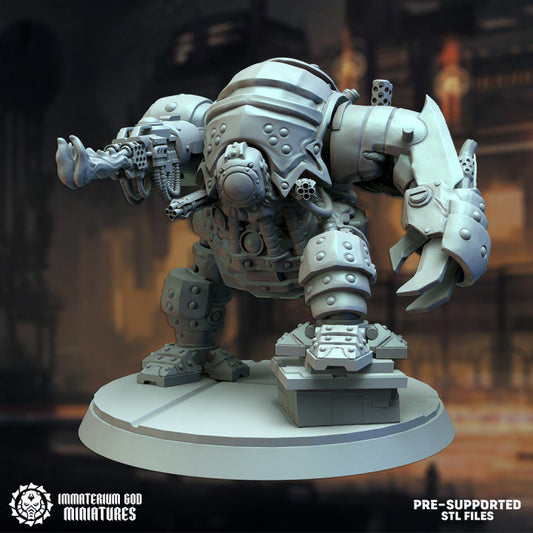 Irondoom + modular weapons-Immaterium God -Heirs of the Dark Foundry Vol. II