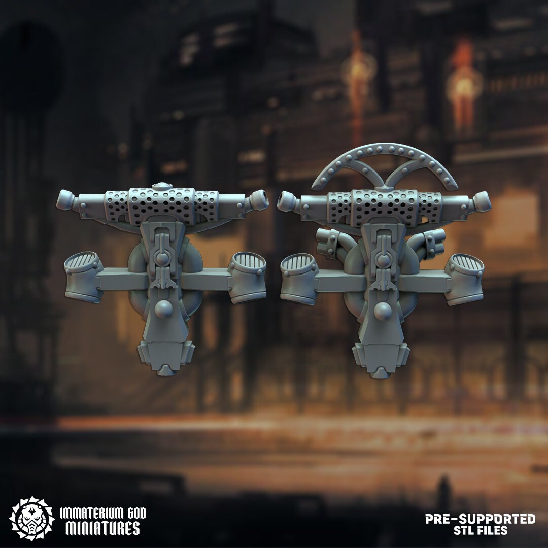 Black steel Gladiators bits set- Immaterium God -Heirs of the Dark Foundry Vol. II