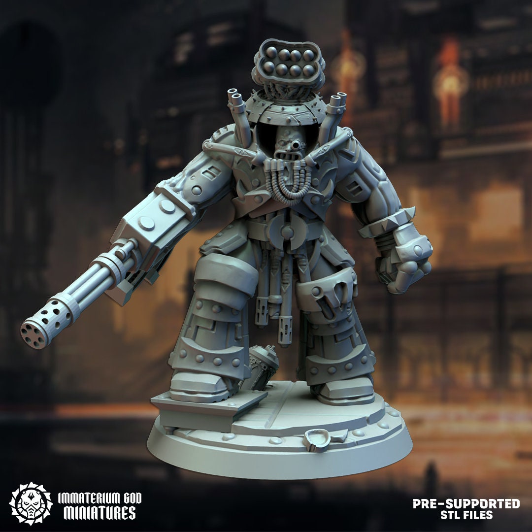 Dark-steel destroyers set- Immaterium God -Heirs of the Dark Foundry Vol. II