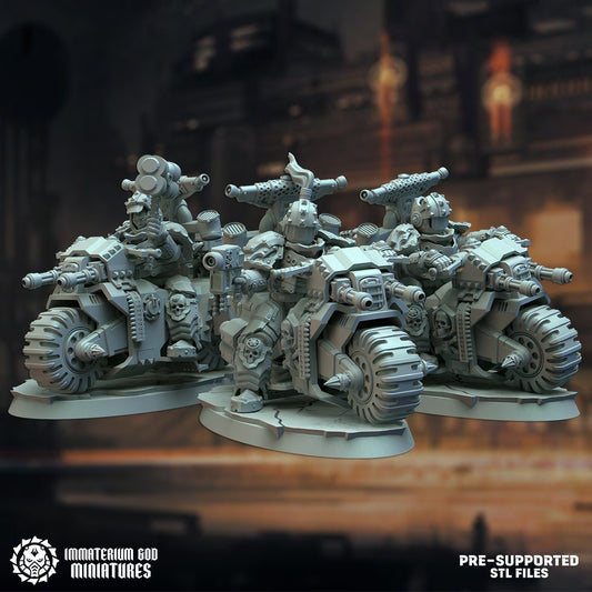 Dark-steel riders set- Immaterium God -Heirs of the Dark Foundry Vol. II