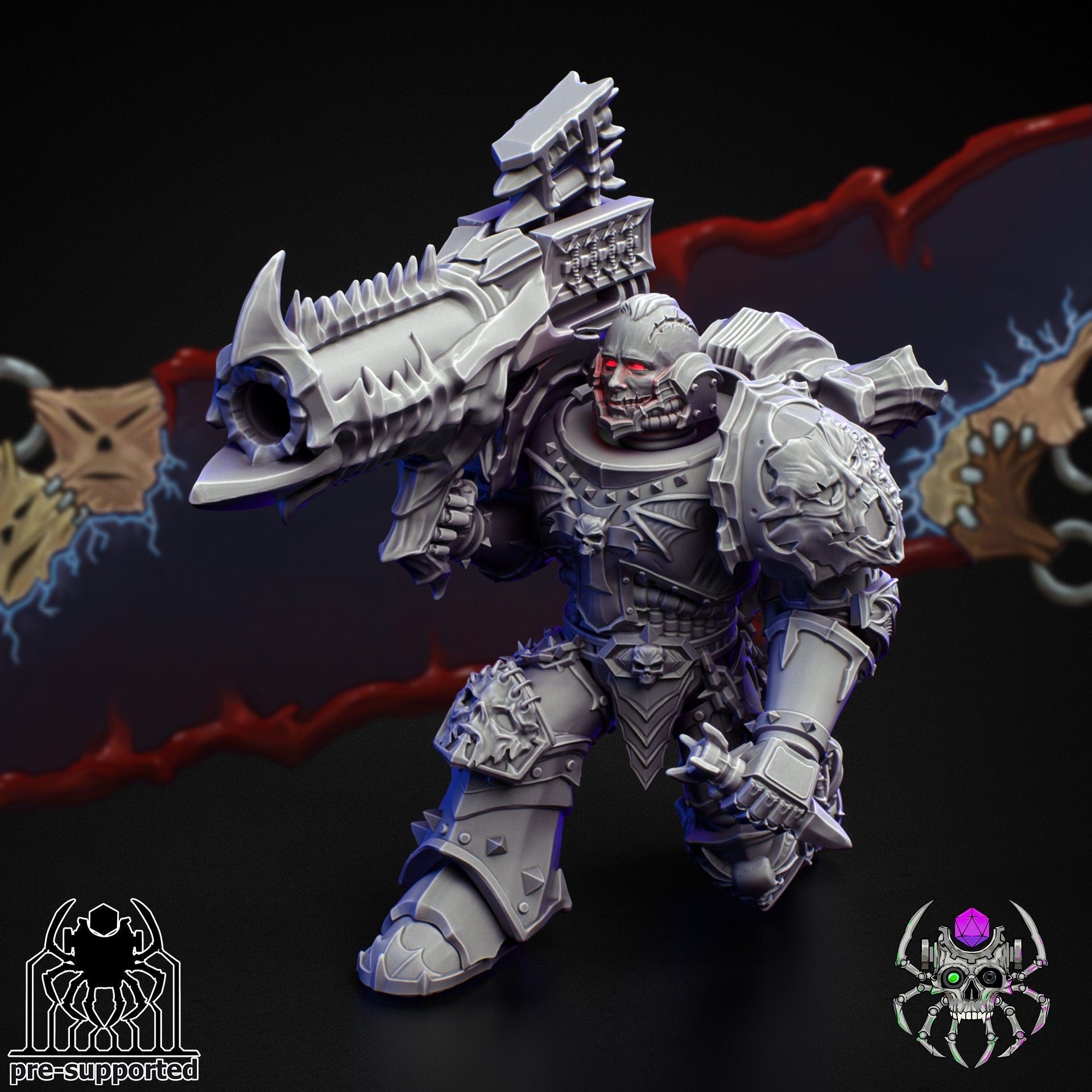 Nightmare Harbingers Battle Squad (BuildKit)- Eight Legs Miniatures