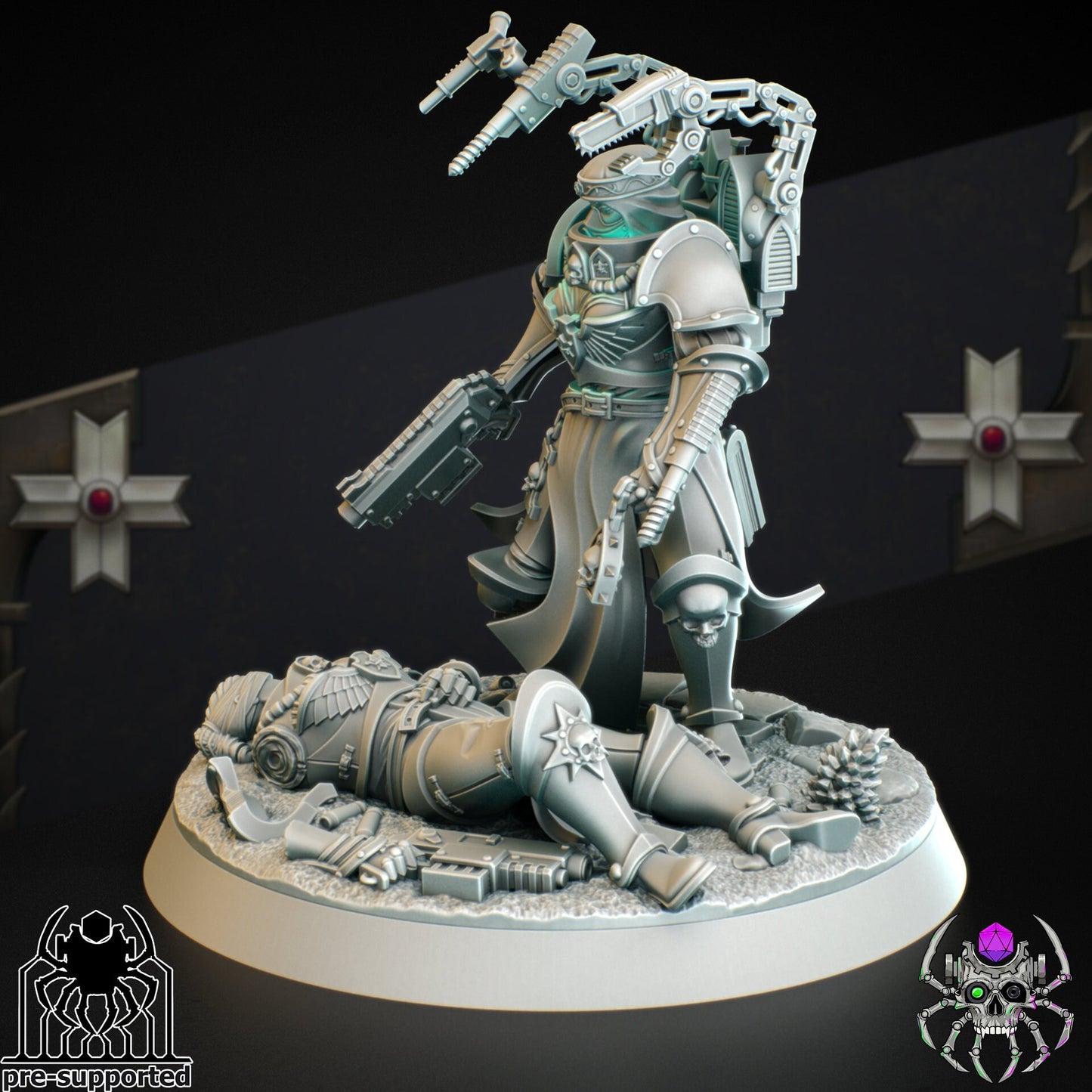 The Medic Widow- Eight Legs Miniatures