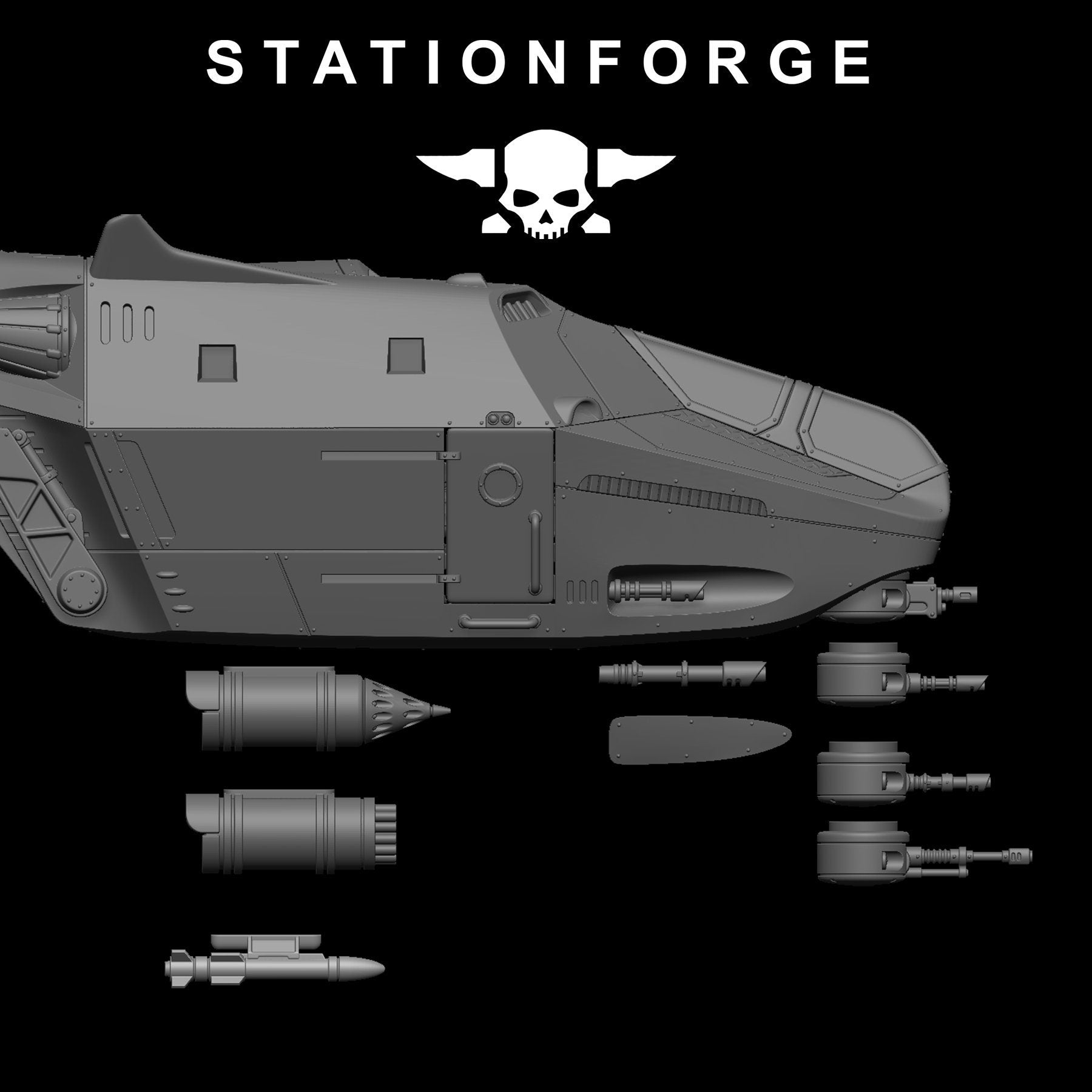 Vaskar Dropship- Station Forge