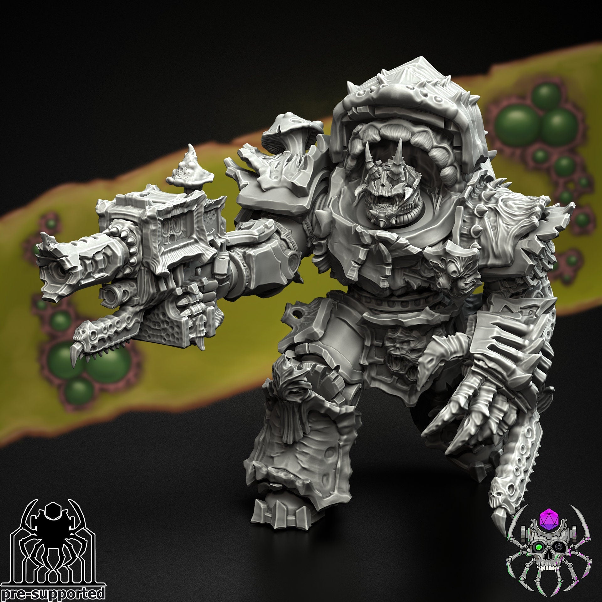 Plague Bringers Heavy Armor Squad (BuildKit)- Eight Legs Miniatures