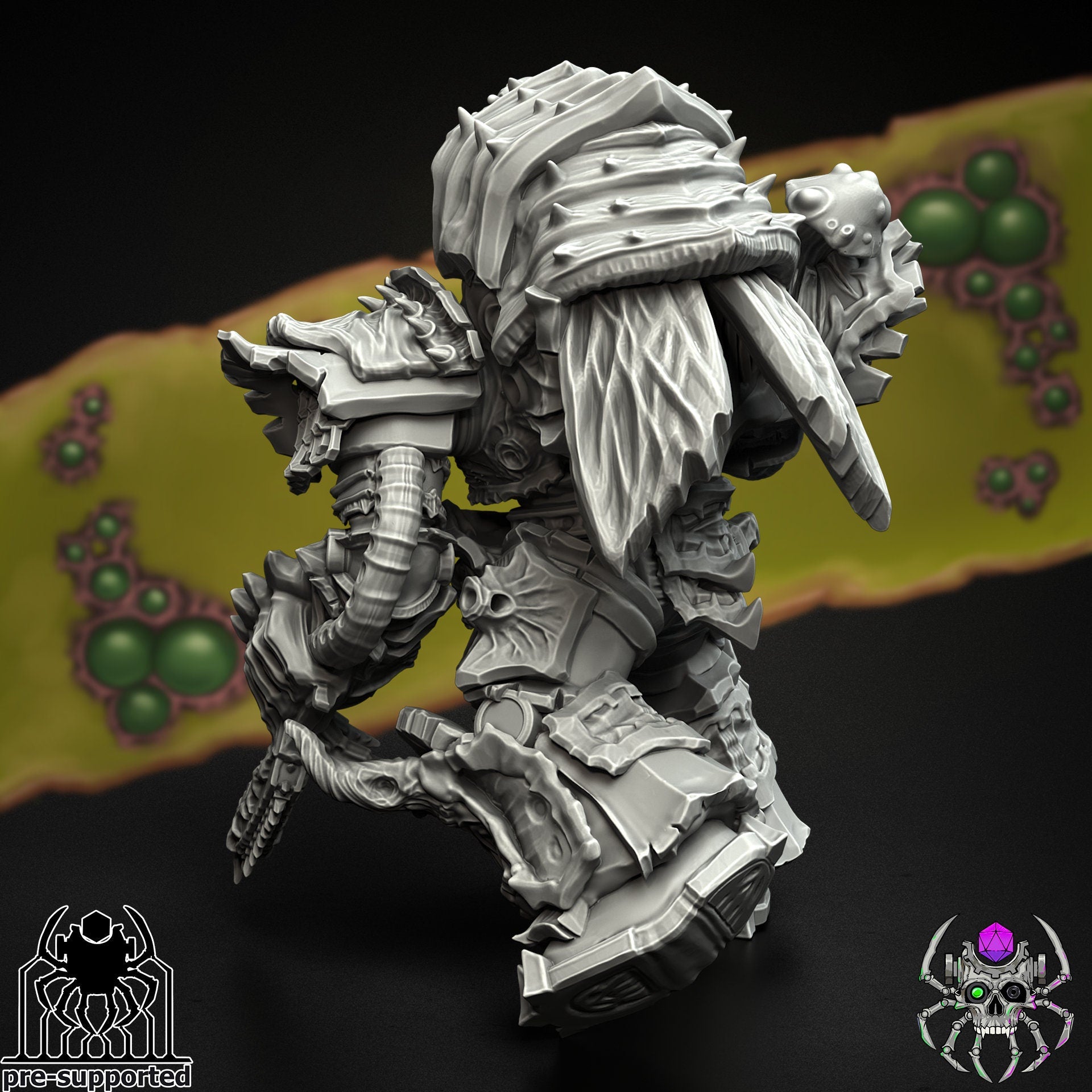 Plague Bringers Heavy Armor Squad (BuildKit)- Eight Legs Miniatures