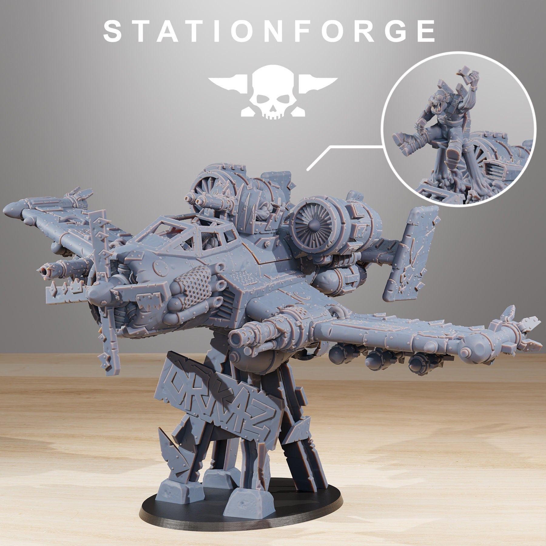 Orkaz Plane- Station Forge