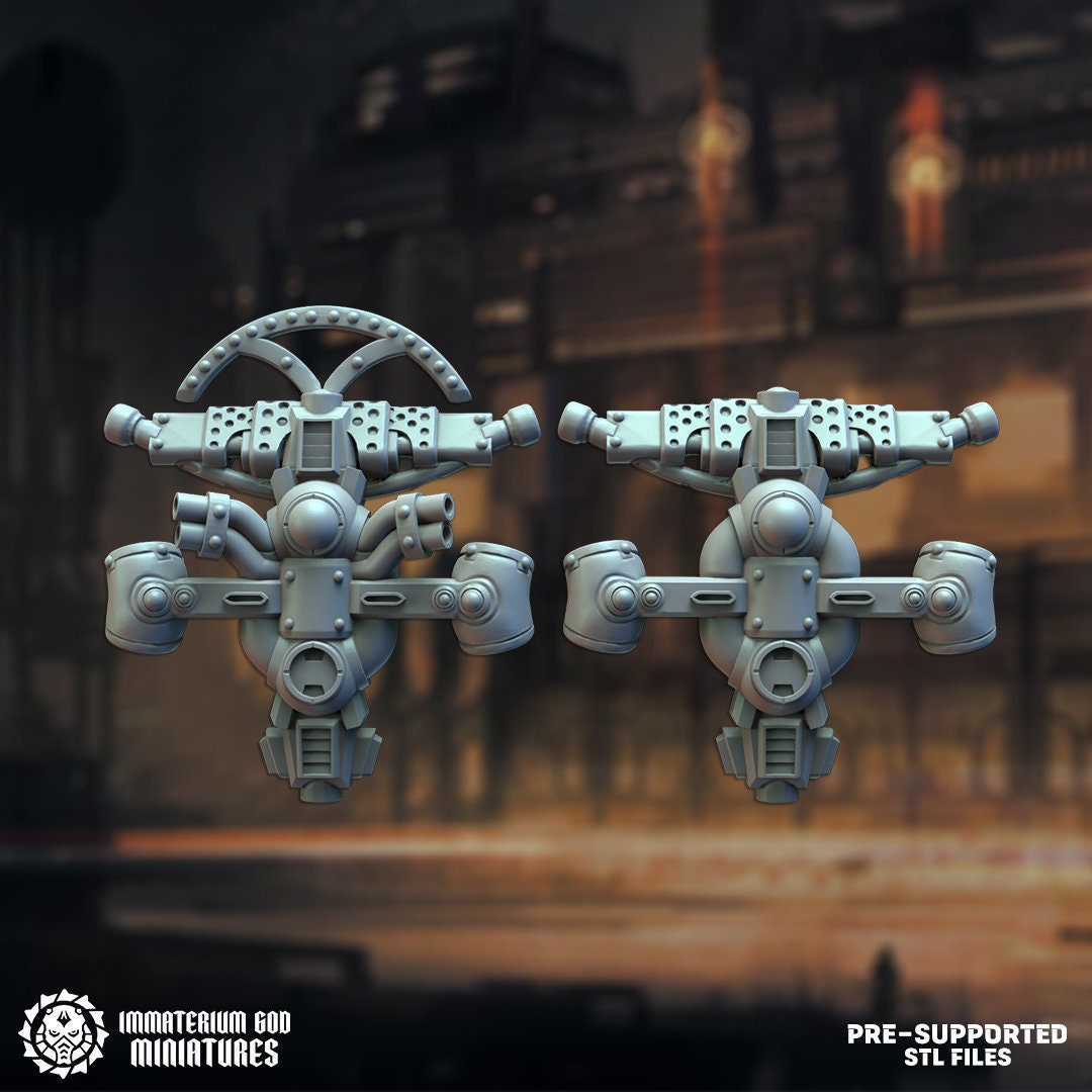 Black steel Gladiators set (7 poses)- Immaterium God -Heirs of the Dark Foundry Vol. II