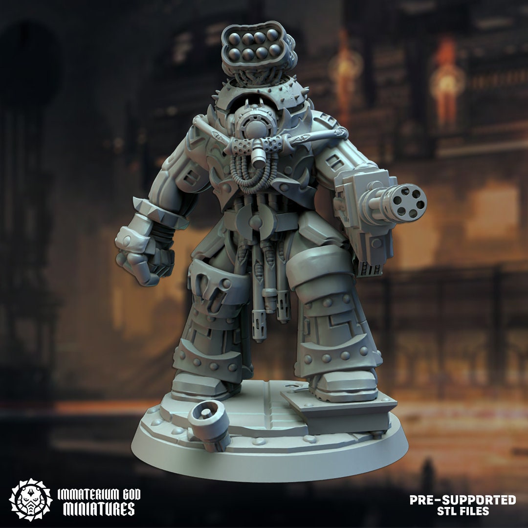 Dark-steel destroyers set- Immaterium God -Heirs of the Dark Foundry Vol. II