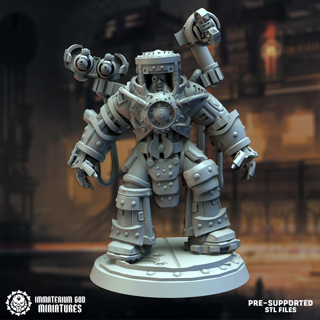 Dark-steel destroyers set- Immaterium God -Heirs of the Dark Foundry Vol. II