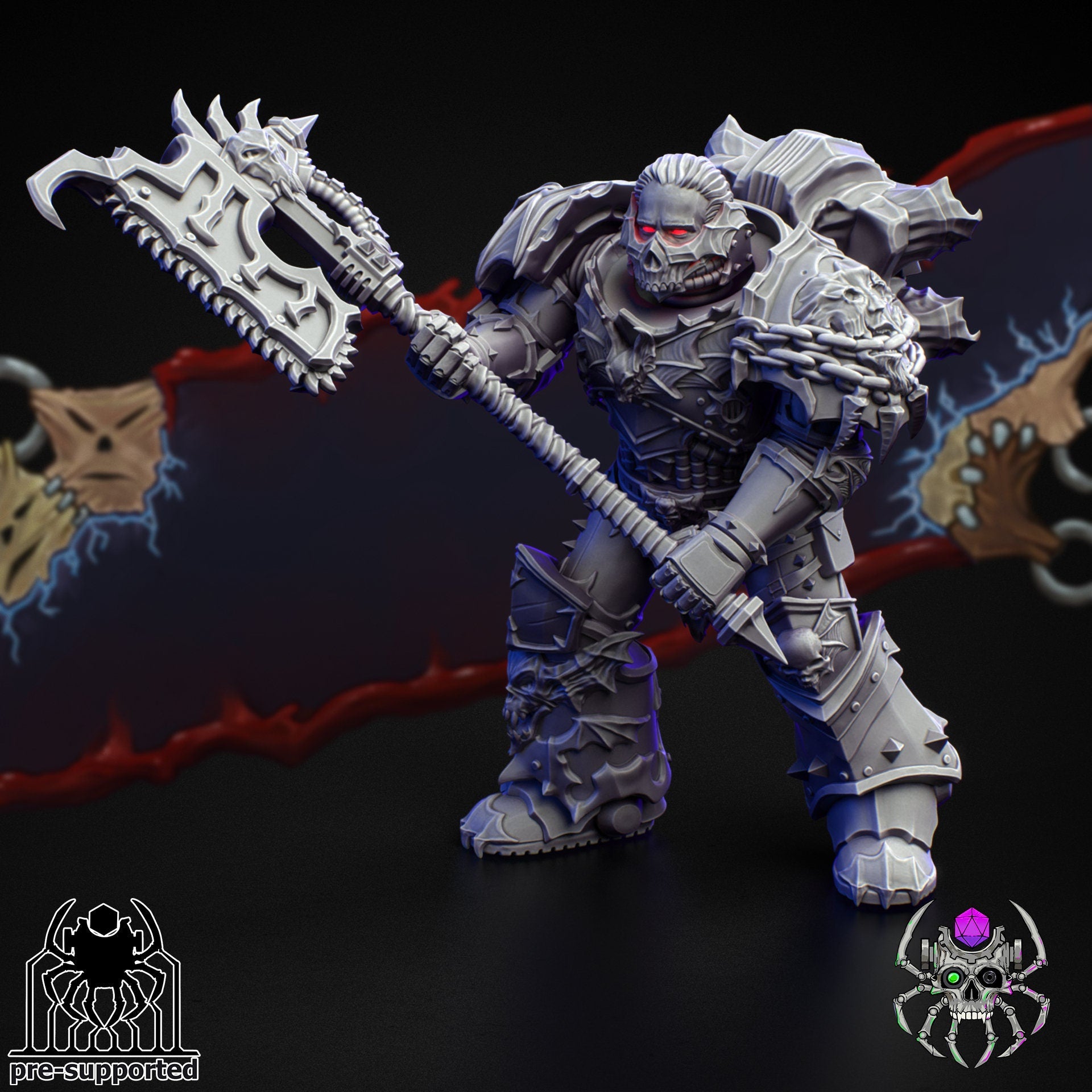 Nightmare Harbingers Battle Squad (BuildKit)- Eight Legs Miniatures