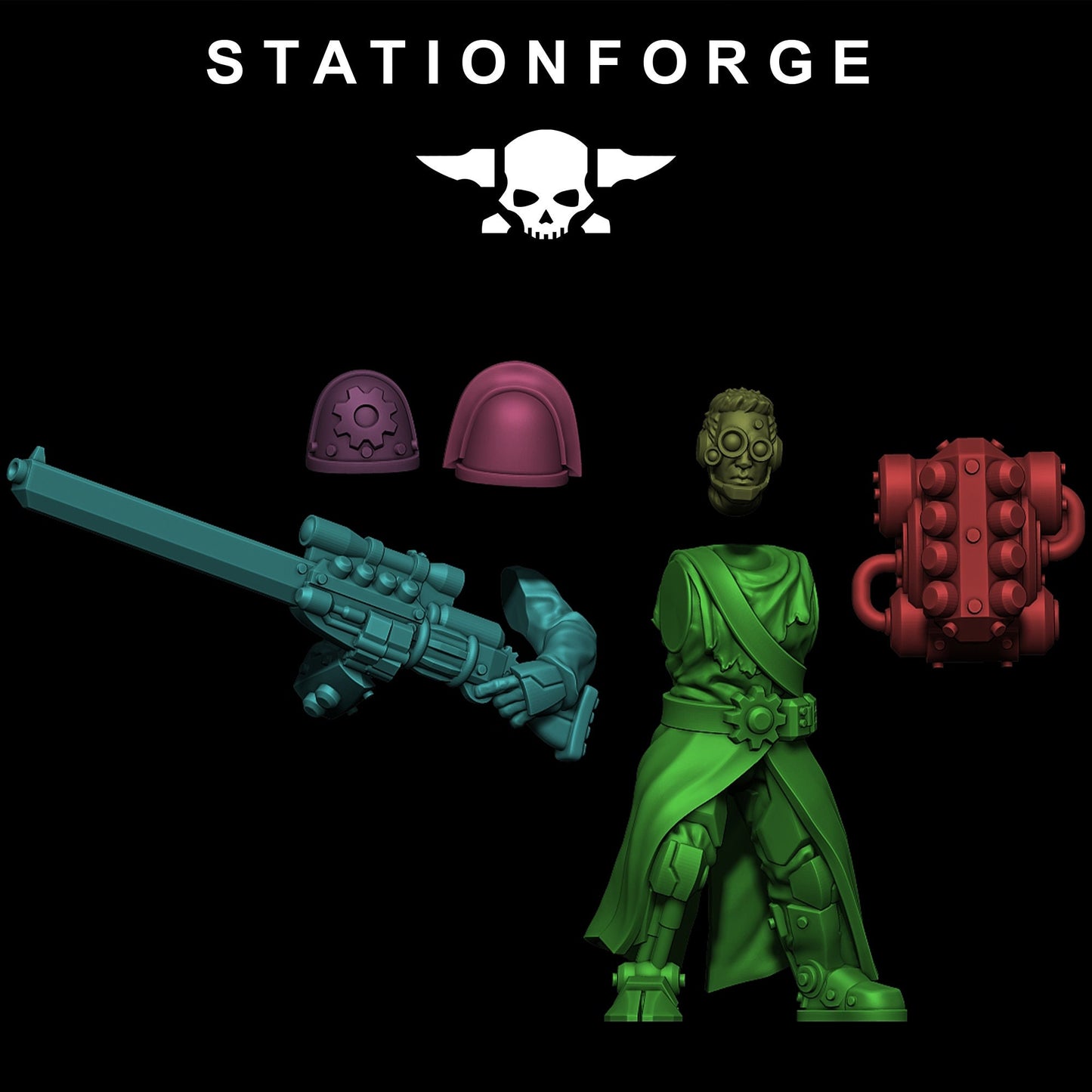 Scavenger Infantry Builder Kit- Station Forge