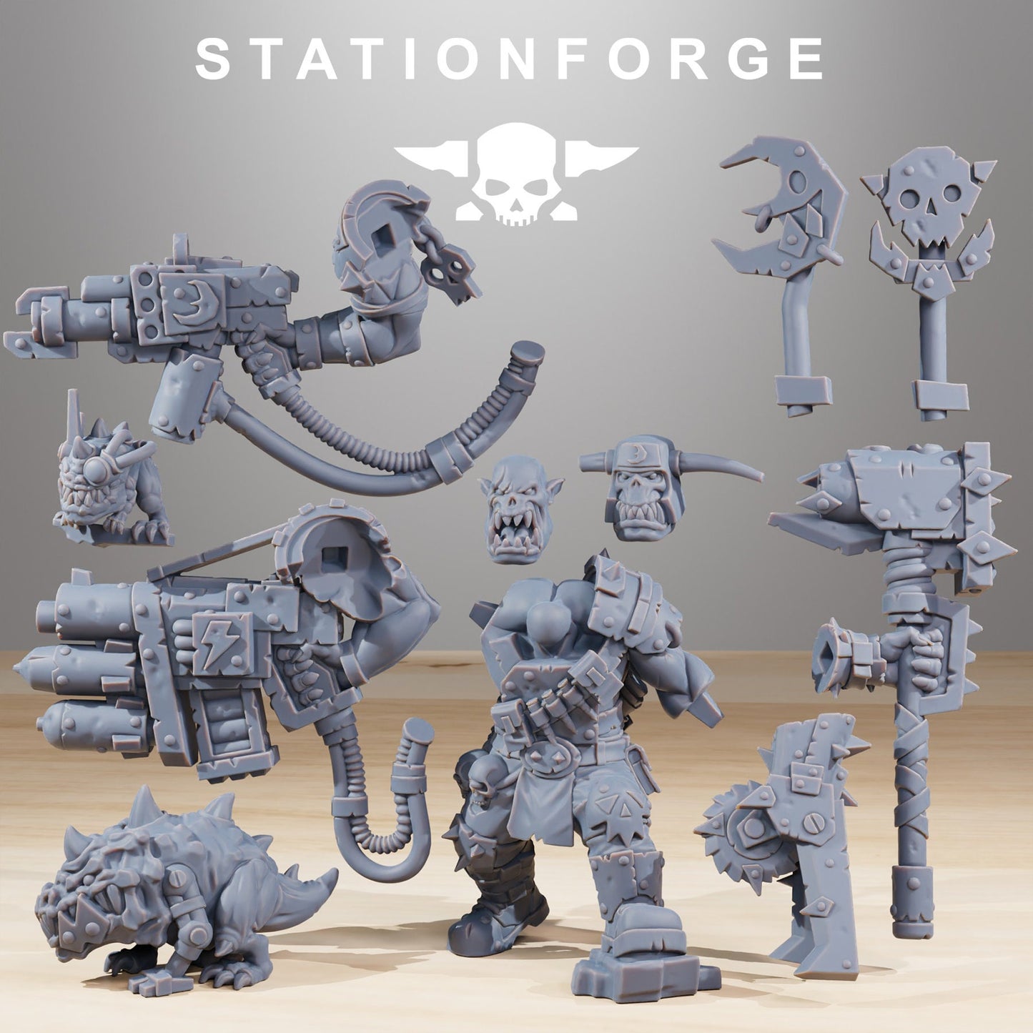 Orkaz BlackSkull- Station Forge