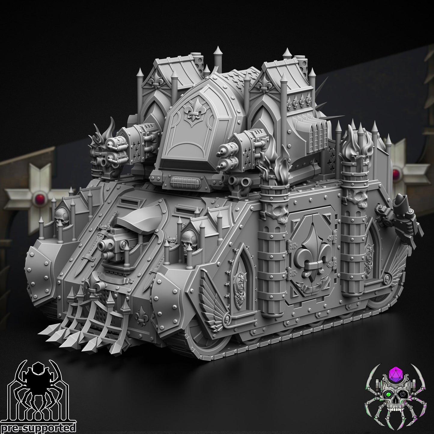 The Widows Battle APC- Eight Legs Miniatures