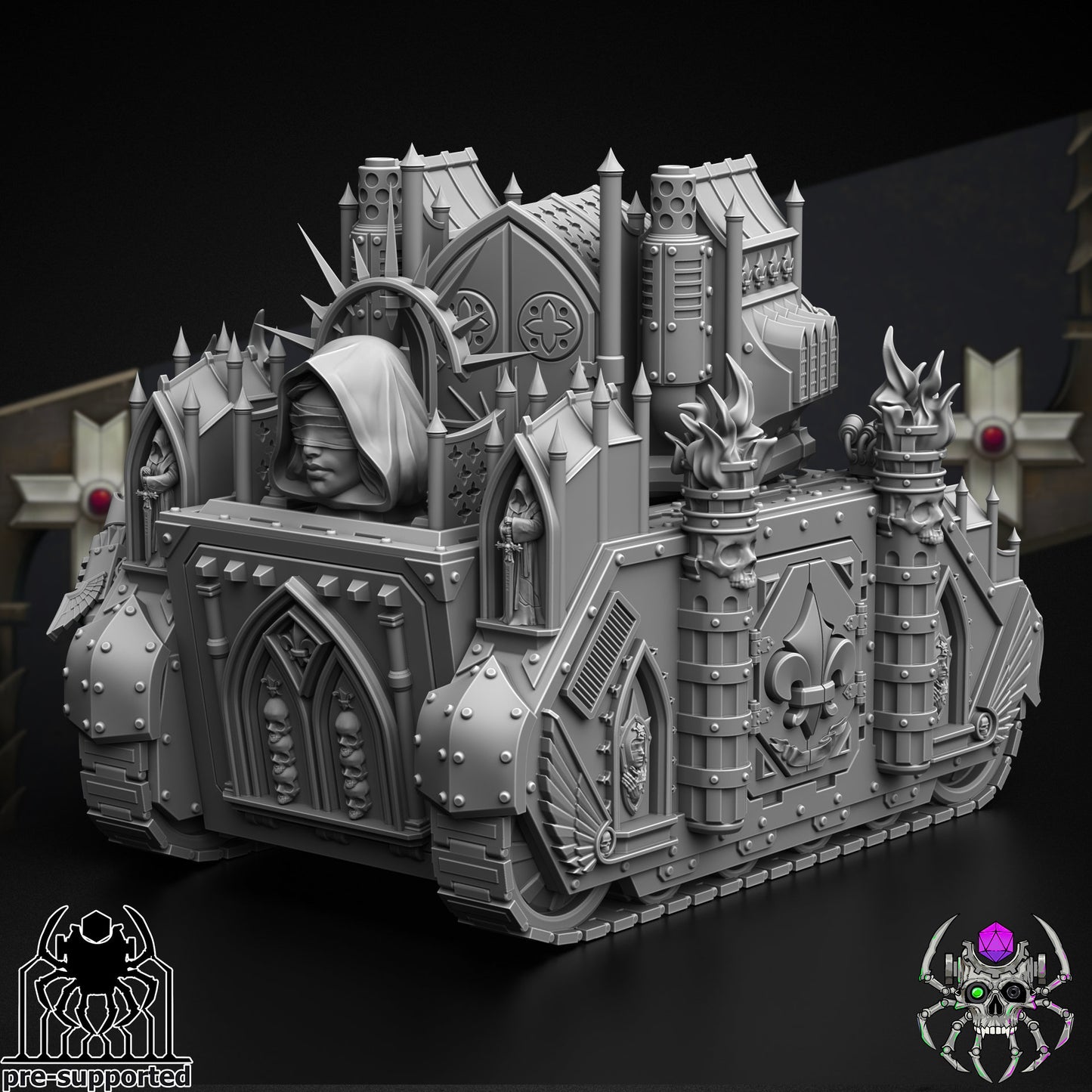 The Widows Battle APC- Eight Legs Miniatures