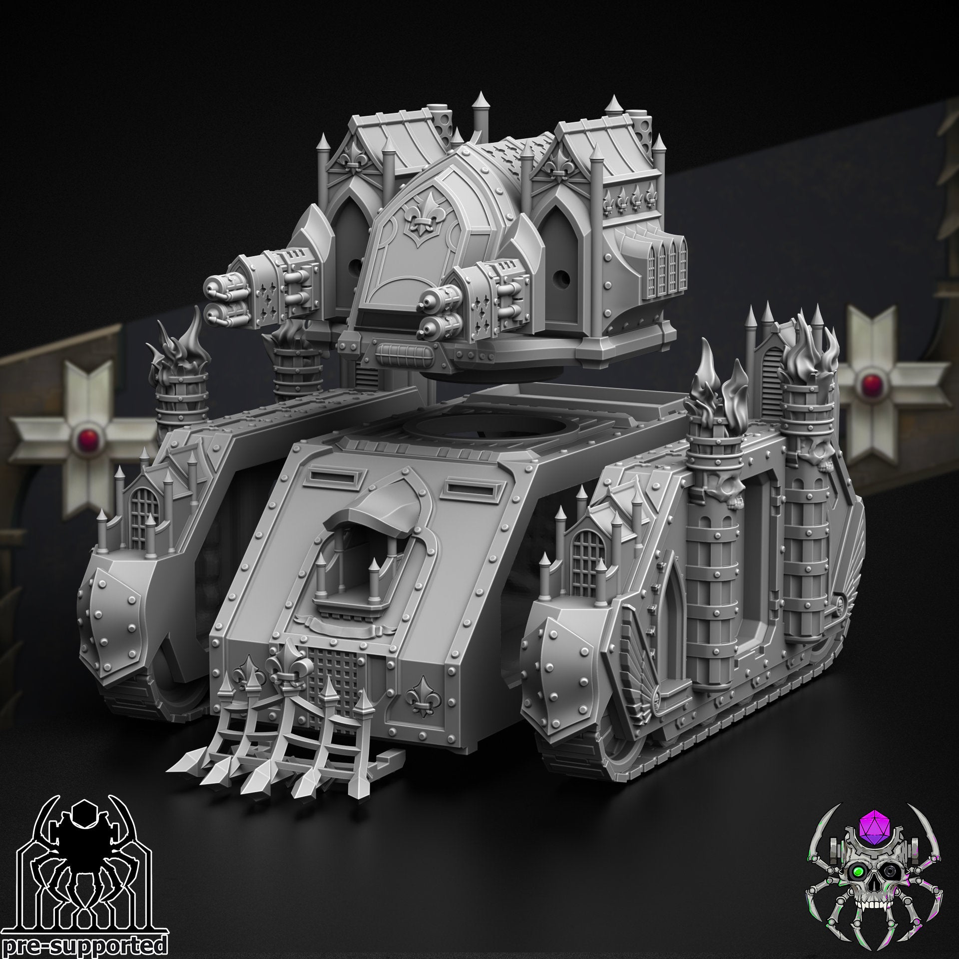 The Widows Battle APC- Eight Legs Miniatures