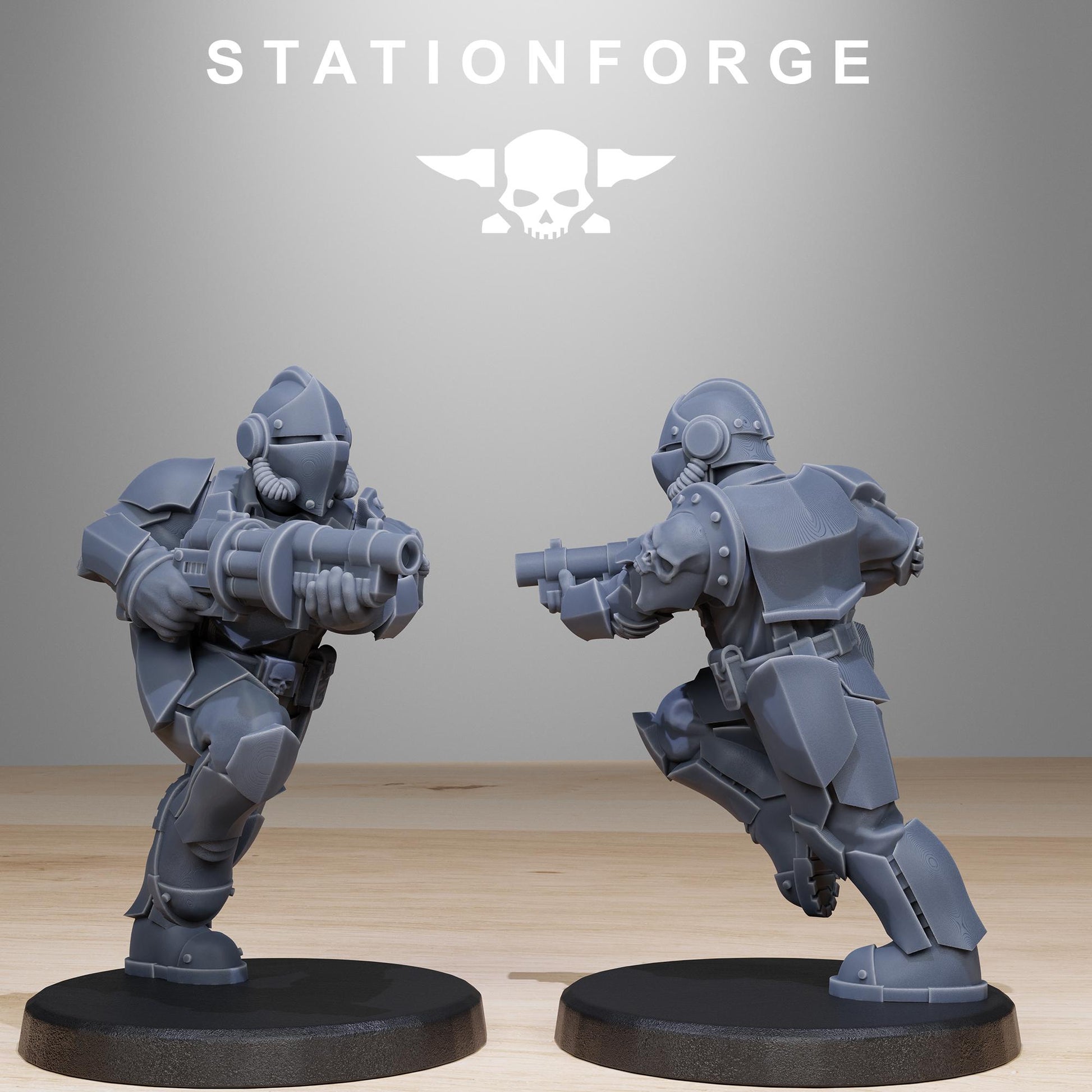 Casualties - Grimguard Stationforge Miniatures - 21 Jeu de Chiffres Casualties - Grimguard Stationforge Miniatures - 21 Jeu de Chiffres