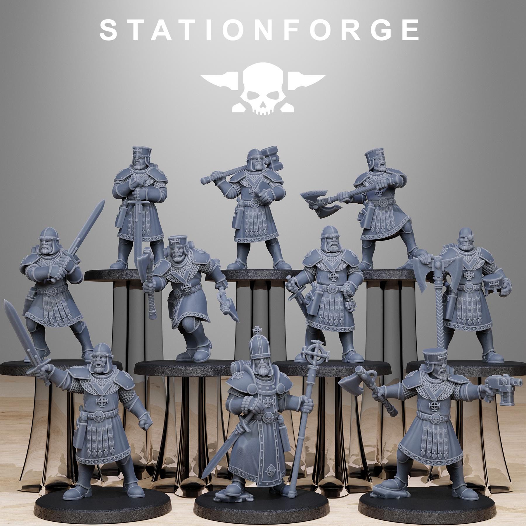 Vodalites Melee Infantry- Station Forge – Zero Sickx 3D Printing
