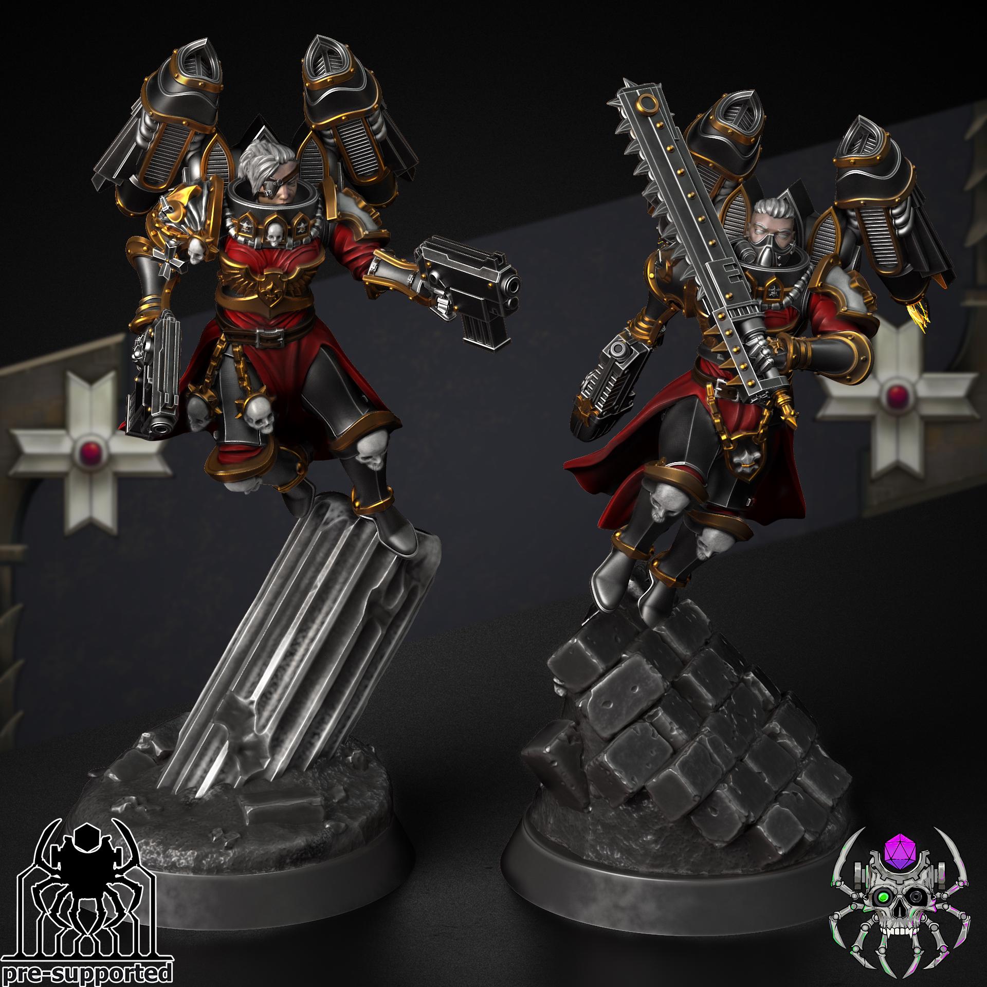 Widows Erelim Squad (BuildKit)- Eight Legs Miniatures