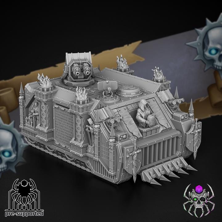 Demon Hunters APC- Eight Legs Miniatures
