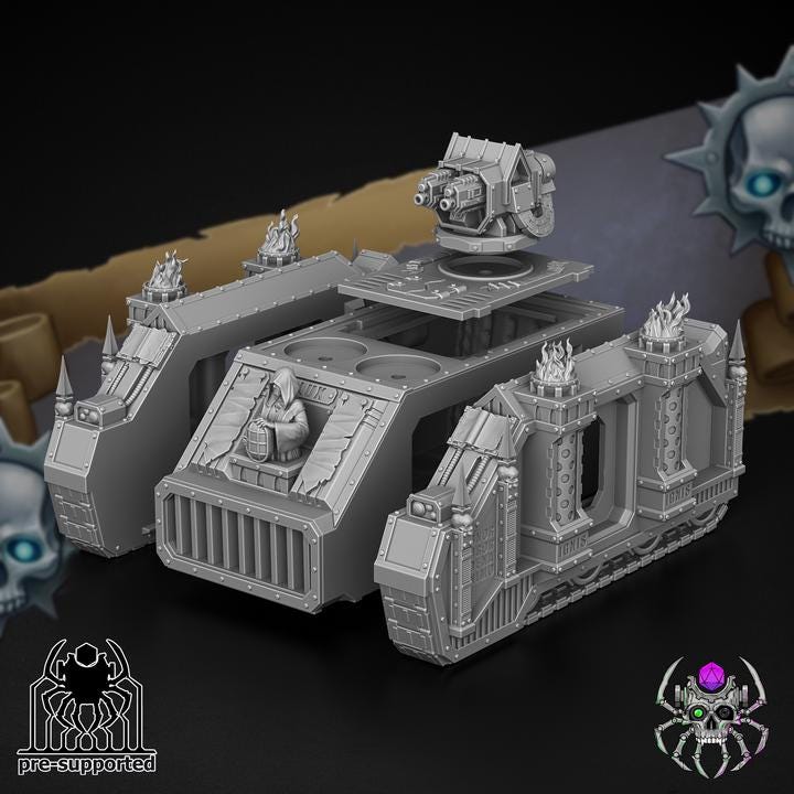 Demon Hunters APC- Eight Legs Miniatures
