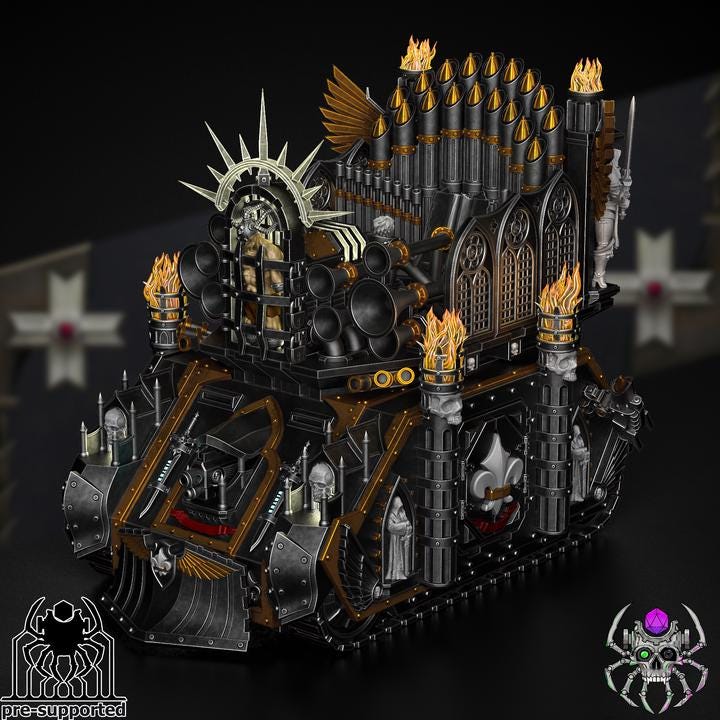 The Widows Hight Perfect APC- Eight Legs Miniatures