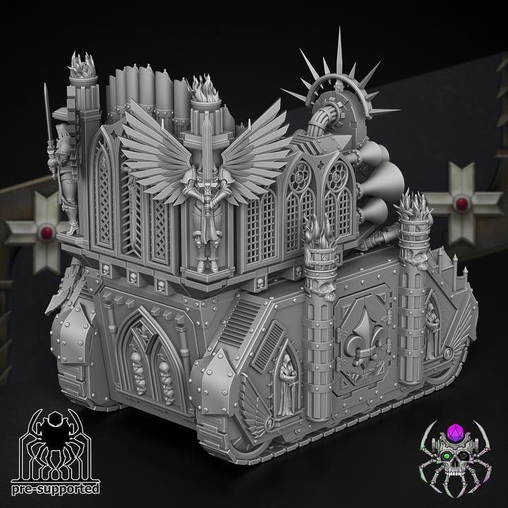 The Widows Hight Perfect APC- Eight Legs Miniatures
