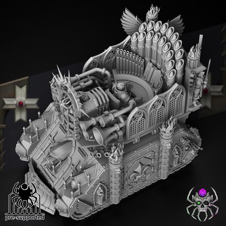 The Widows Hight Perfect APC- Eight Legs Miniatures