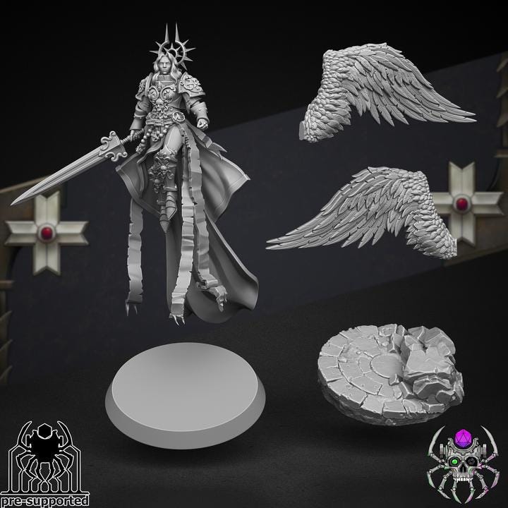 Archangel of Revenge- Eight Legs Miniatures