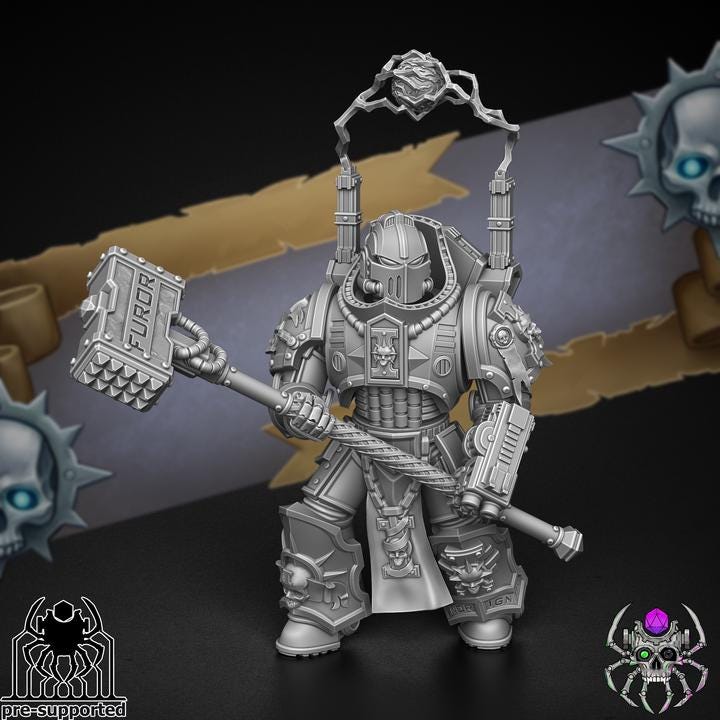 Demon Hunters Decussators Squad (BuildKit) Eight Legs Miniatures