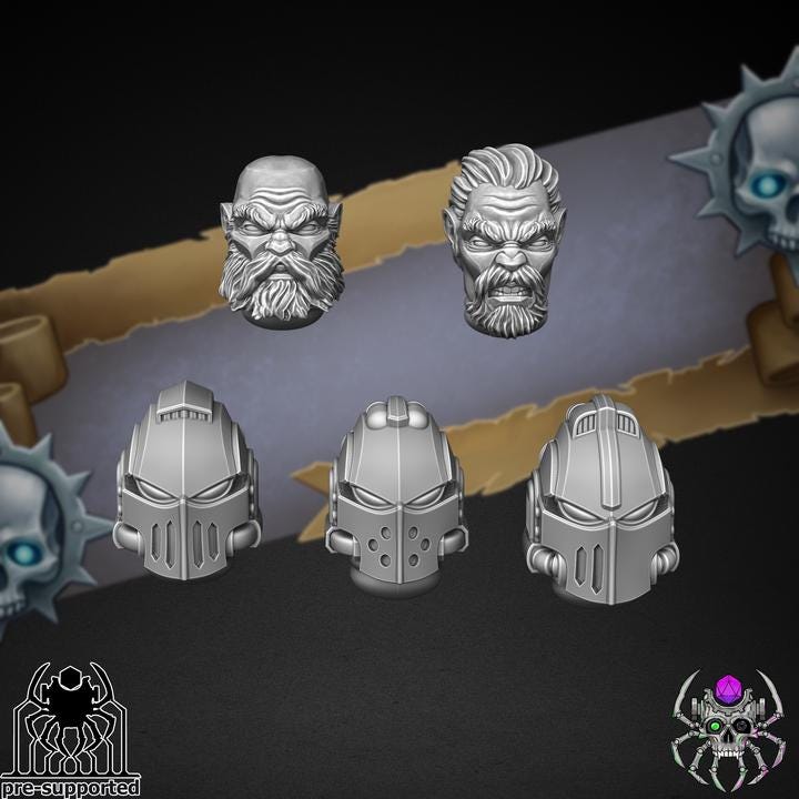 Demon Hunters Decussators Squad (BuildKit) Eight Legs Miniatures