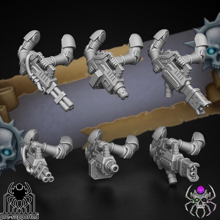 Demon Hunters Decussators Squad (BuildKit) Eight Legs Miniatures
