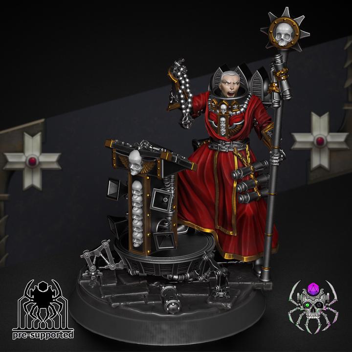The Widows Preacher- Eight Legs Miniatures