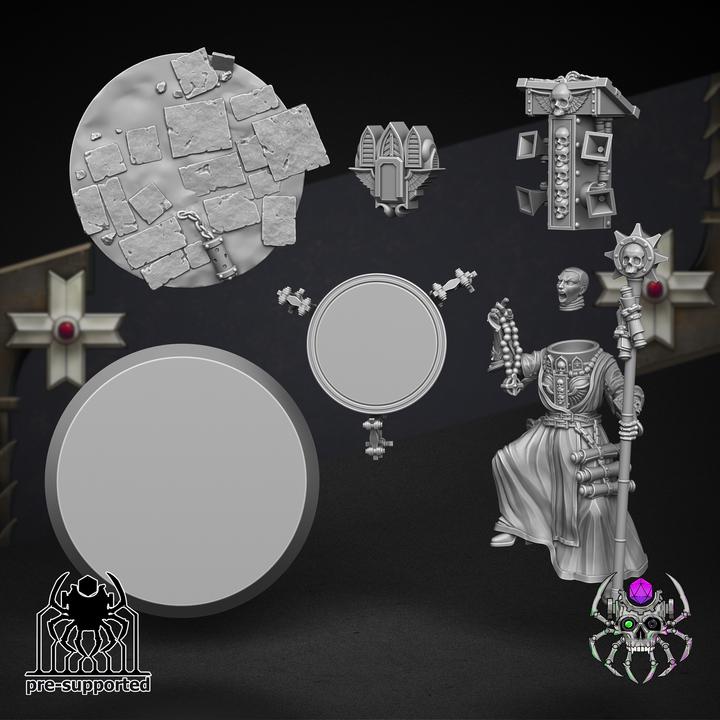 The Widows Preacher- Eight Legs Miniatures