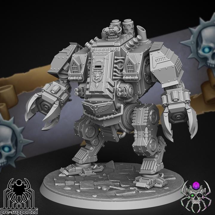 Demon Hunters Eternal Protector- Eight Legs Miniatures