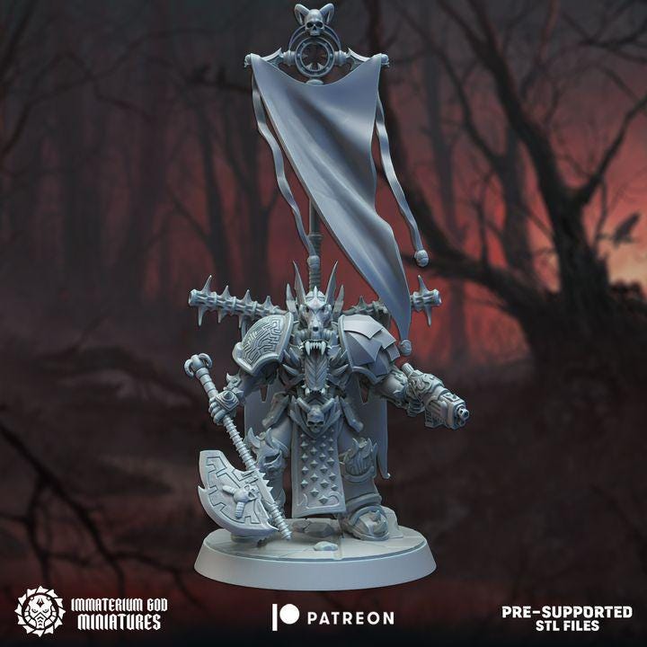 Bloodbringer (hero)- Immaterium God - Lords of the Cursed Realm Vol. IV